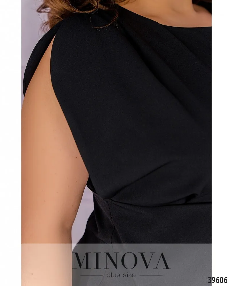 Платье 3021Б-чёрный Minova