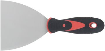 Шпатель, нерж.сталь, прорезиненная ручка  4" (100 мм)