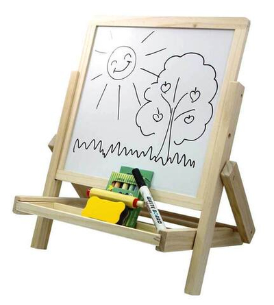 Доска для рисования двухсторонняя мольберт