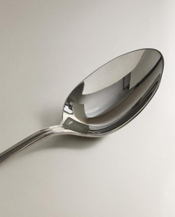 ZARA HOME СТАЛЬНАЯ ЛОЖКА, СТАЛЬНОЙ СЕРЫЙ