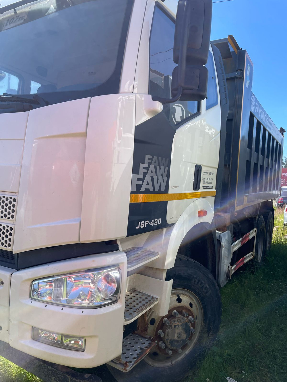 FAW J6 6x6 Самосвал CA3250P66K24L1TE5 (Дизельный, 11,1 л, 420 л.с., МТ)