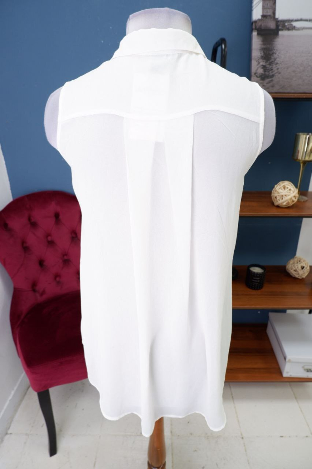 Блузка H&M без рукавов 44 размер