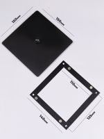 Люк Ревизионный 150х150 Черный