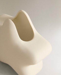 ZARA HOME ДЕТСКИЙ СТАКАН ДЛЯ ЗУБНЫХ ЩЕТОК «ЗВЕЗДА», КРЕМОВЫЙ