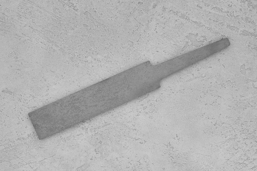 Заготовка для ножа, сталь VG-10 3,6мм. Модель "Лопатка-I" с клинком до 130мм, ТО 62-63HRC