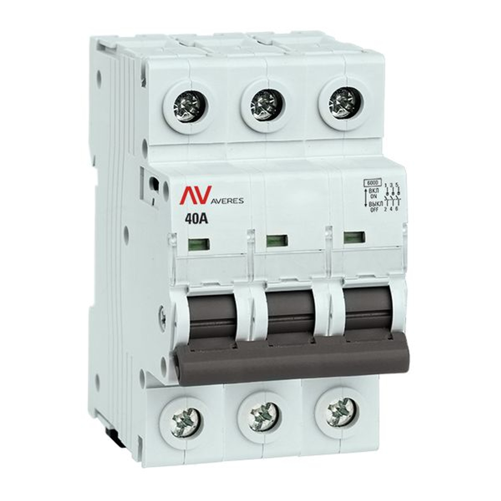 Выключатель нагрузки AVN 3P 40A AVERES EKF