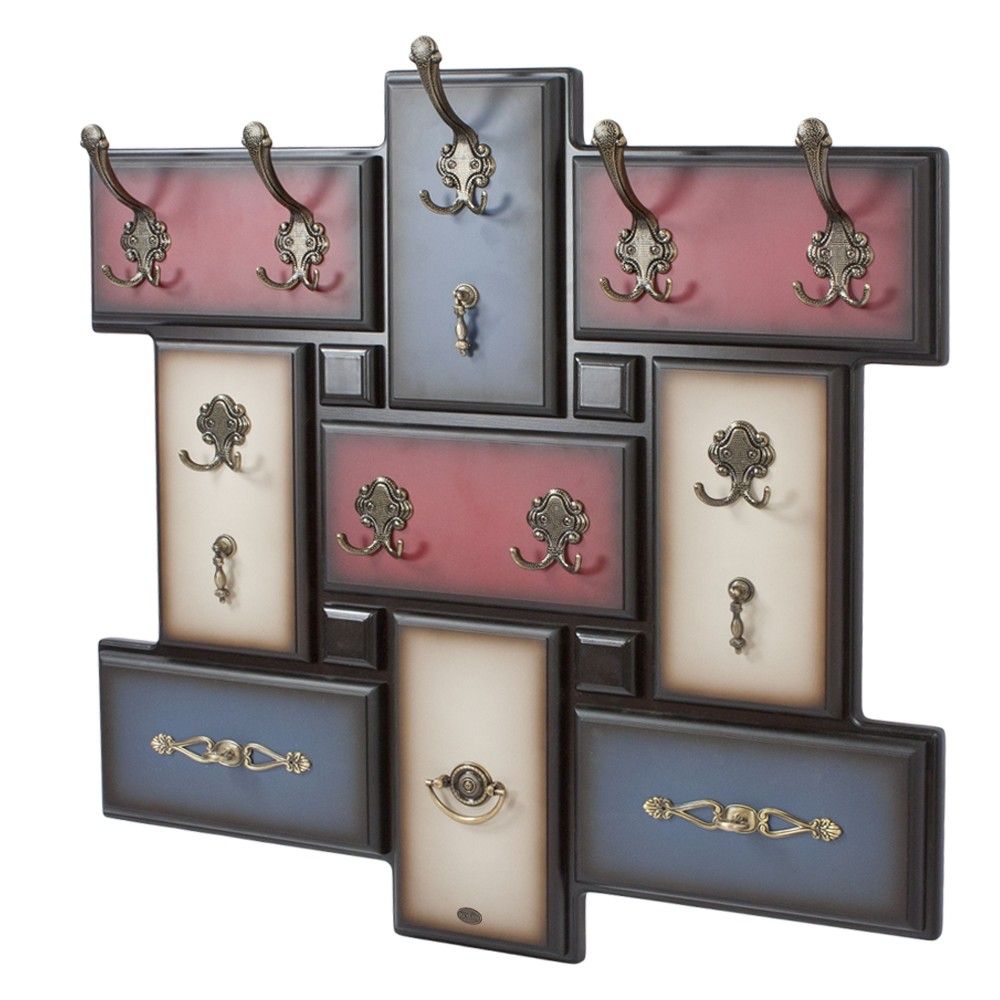 Вешалка настенная Пандора 9 Орех Mix