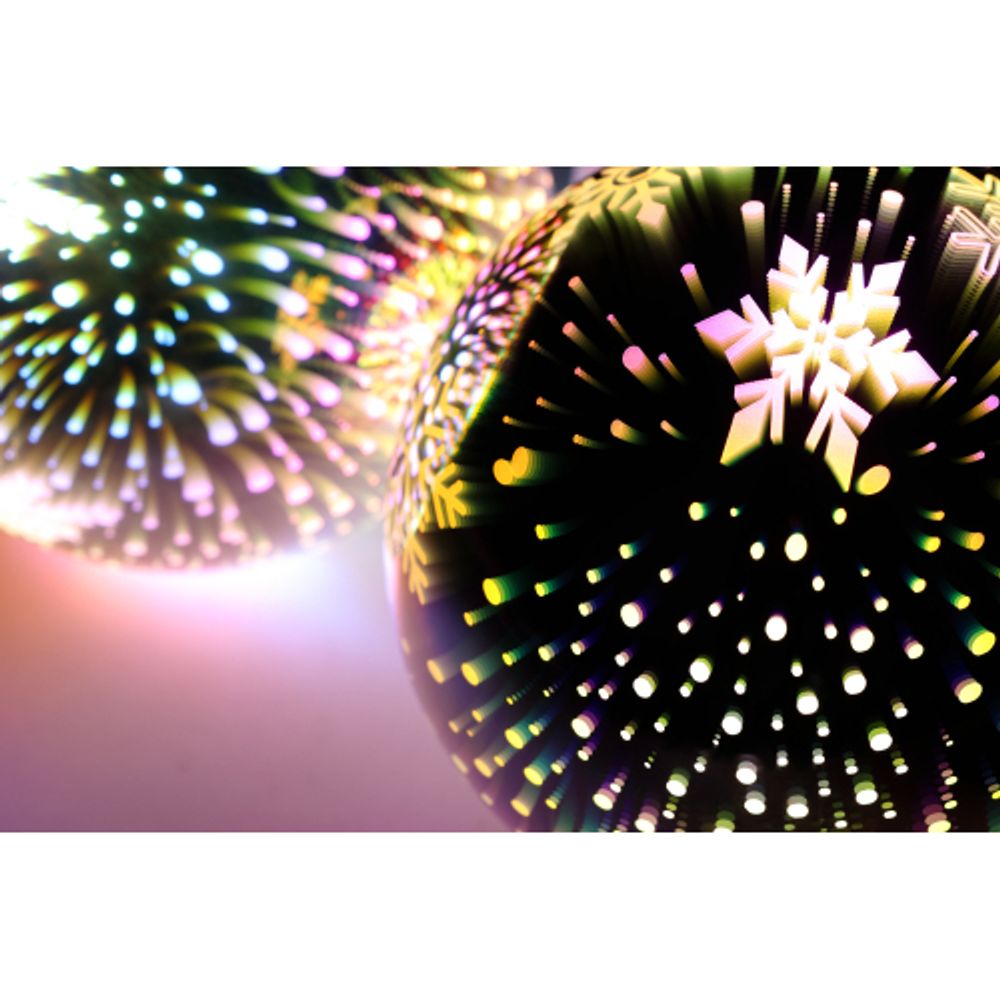 Светодиодная новогодняя фигура ЭРА ENGDS-15 Снежинки 6 LED