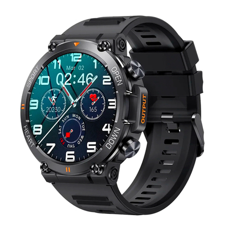 Cмарт часы круглые умные smart watch