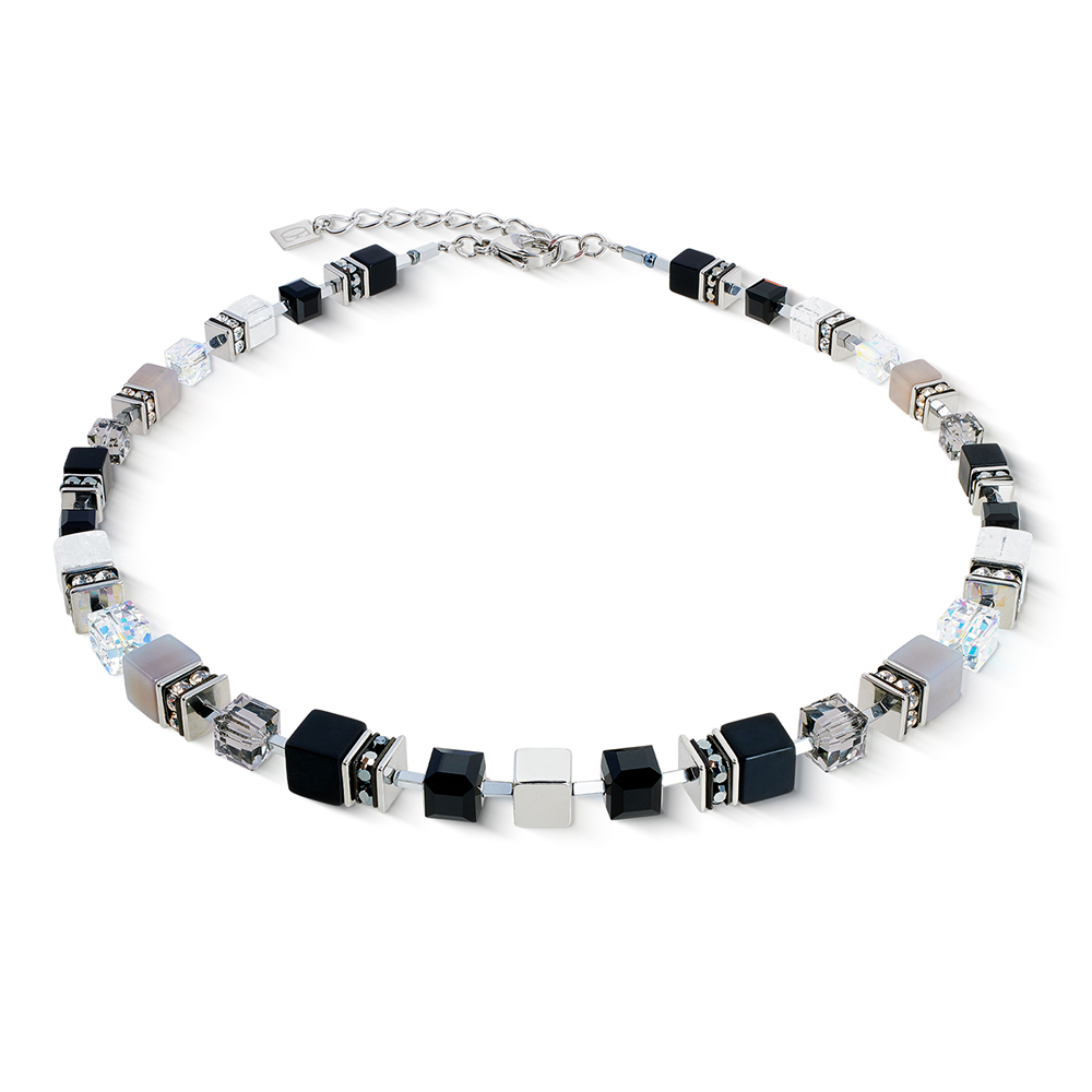 Колье Coeur de Lion Black-Silver 3039/10-1317