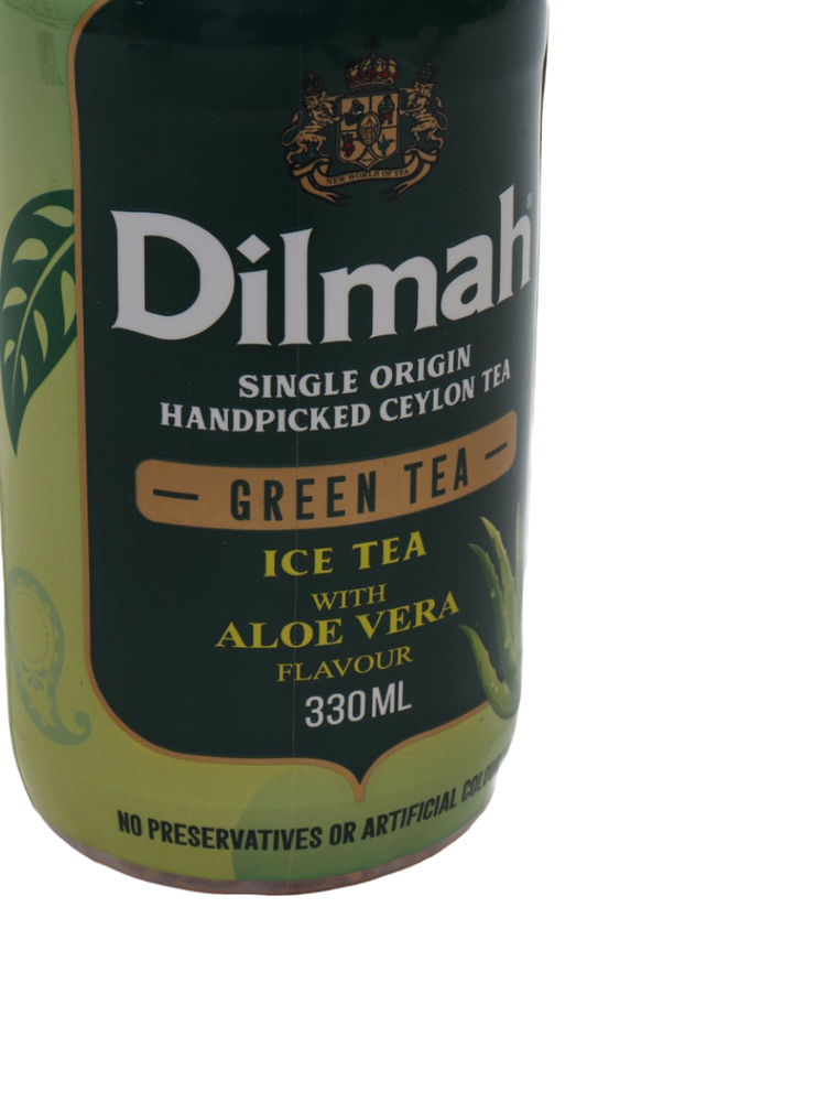 Холодный чай Dilmah зеленый Алое вера 330 мл, 6 шт