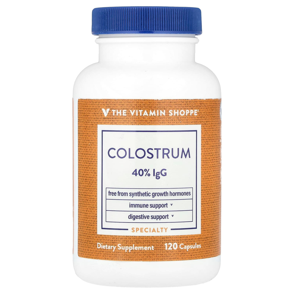 The Vitamin Shoppe, Молозиво, 120 капсул (500 мг на капсулу)