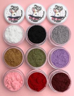 1785 Флок "Пушистый кролик" 1 г оливковый