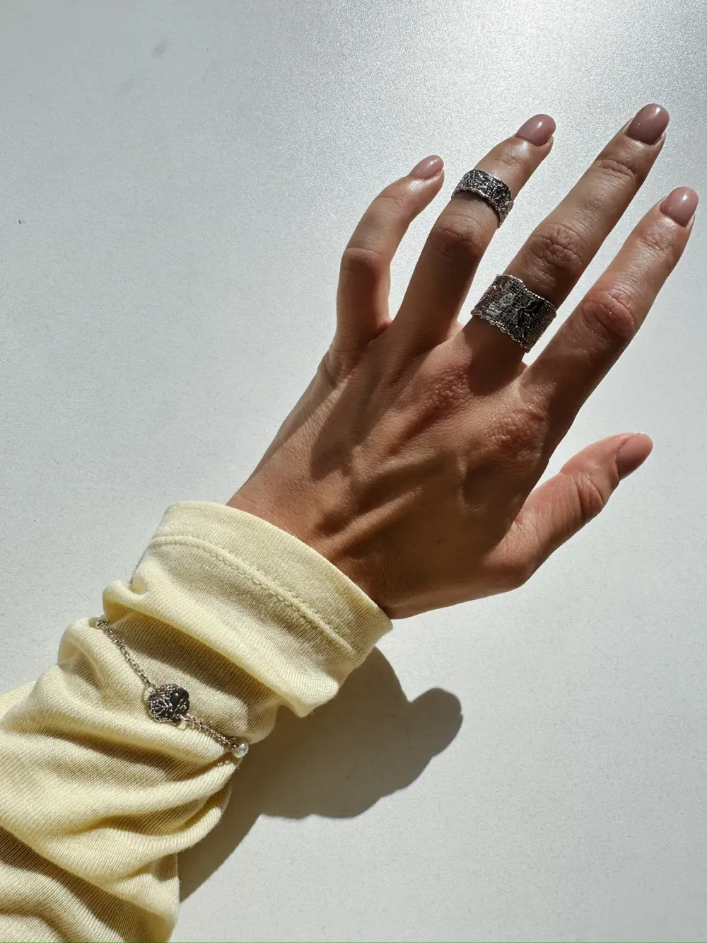 Браслет Кружево с жемчугом