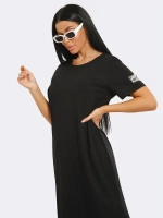 Платье хлопок однотон большие размеры