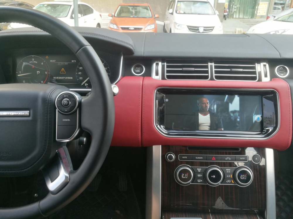 Магнитола Range Rover Evoque 2011-2015 (взамен 8" экрана) - Carmedia MRW-8805A монитор 10.25", Android 11, 8/128Гб, SIM-слот, CarPlay
