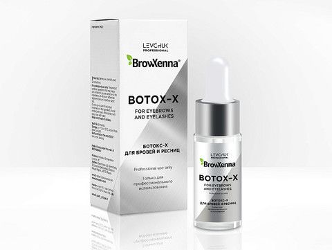 Ухаживающее средство для бровей и ресниц Botox-X BrowXenna