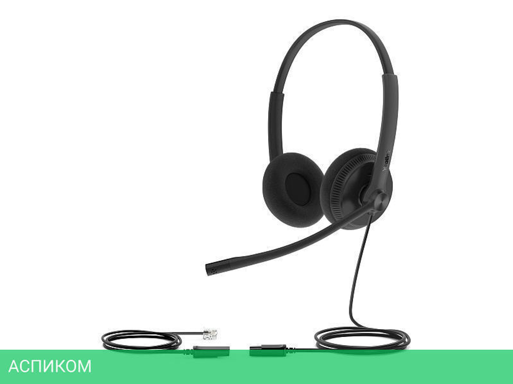 Наушники Yealink Lite Dual черный (YHS34)