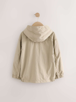 Куртка непромокаемая с капюшоном для мальчика Next Q61-573, Бежевый