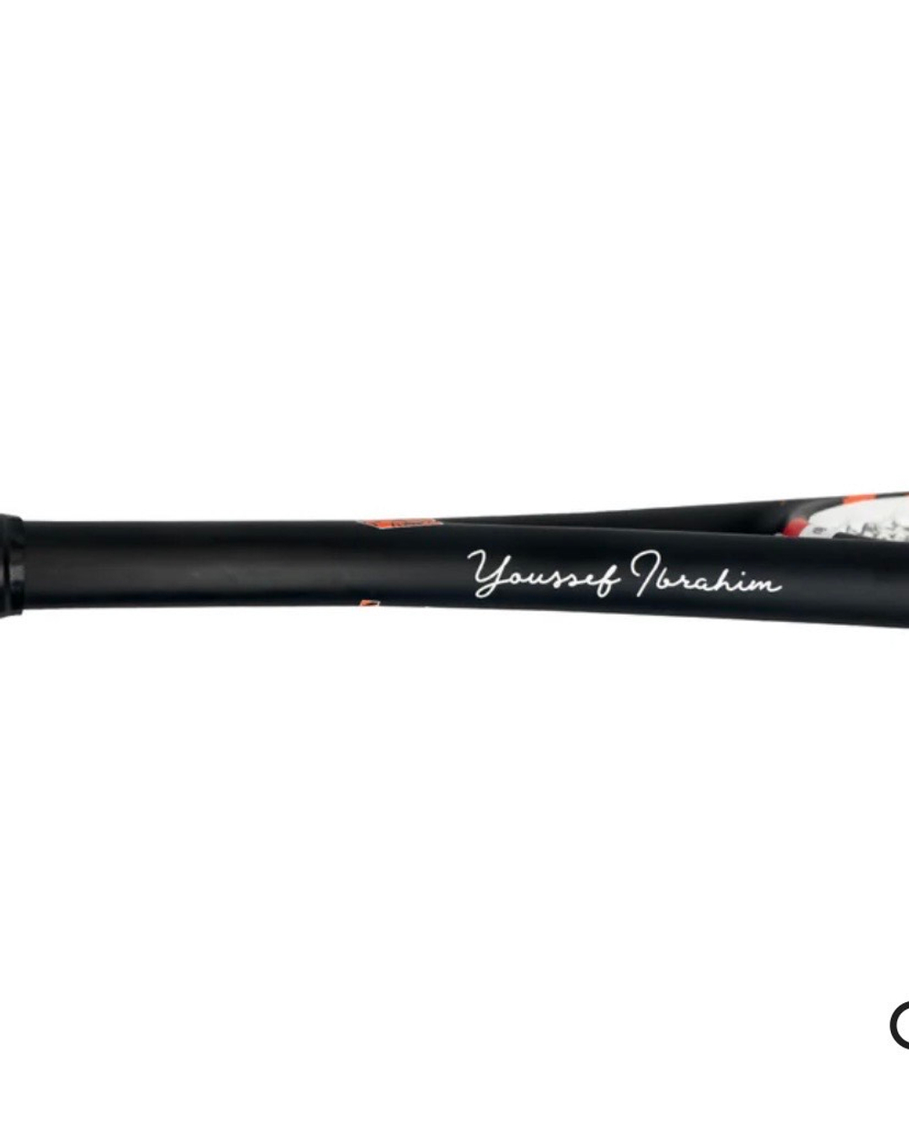 Harrow Vapor 115 Signature Youssef Ibrahim Squash Racket, Black/White/Orange