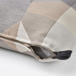 Чехол на подушку IKEA SVARTHO (СВАРТХО), Серо-бежевый, 50x50 см