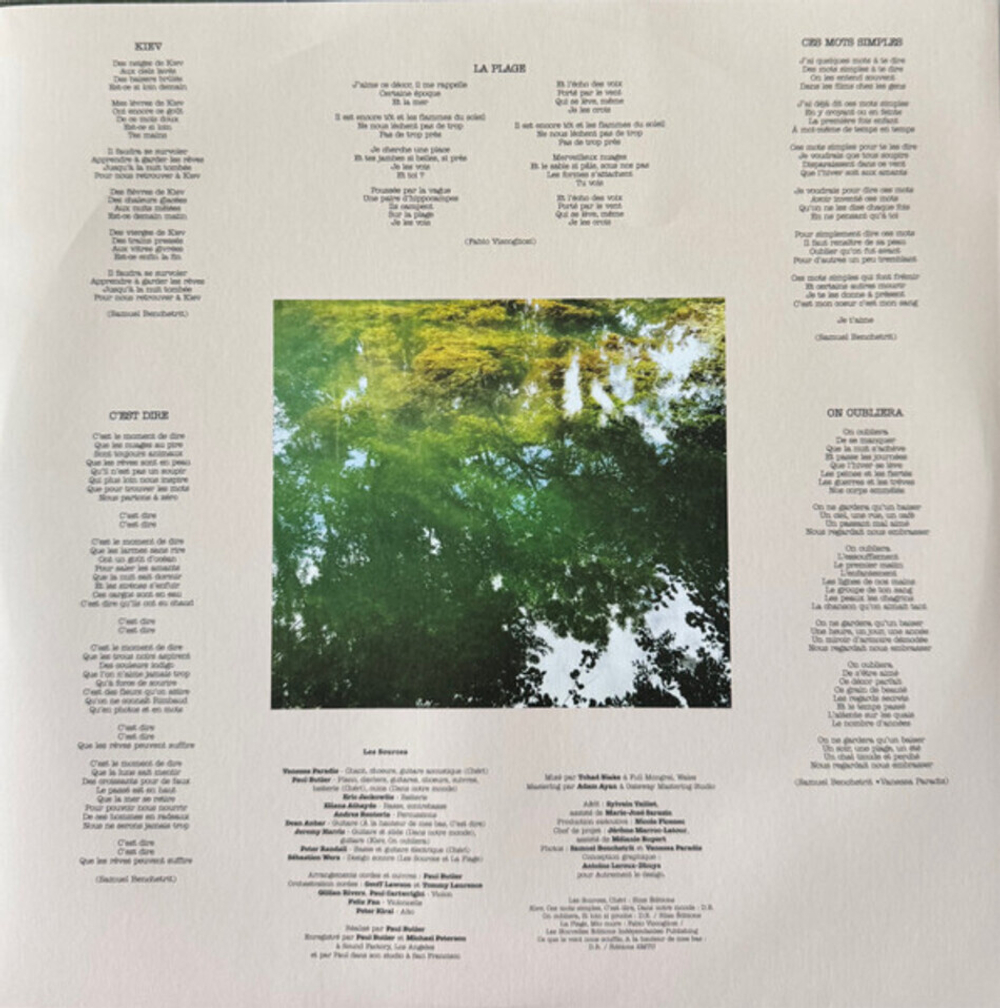 Vanessa Paradis / Les Sources (LP)