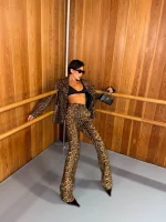 Брюки Лео, Коричневый