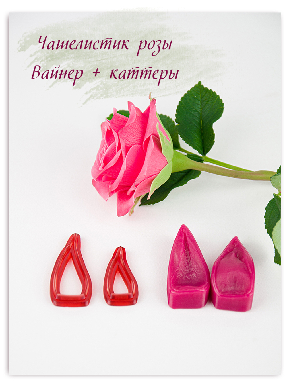 Чашелистик розы. Вайнер + каттеры