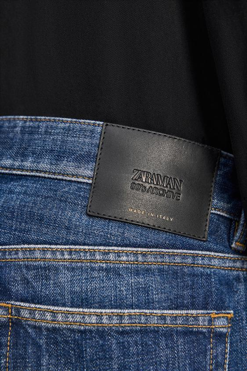 ZARA ДЖИНСЫ ПРЯМОГО КРОЯ ДЛИНОЙ ДО ЩИКОЛОТКИ - LIMITED EDITION, ВЫЦВЕТШИЙ СИНИЙ