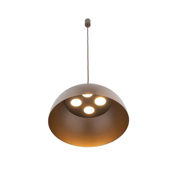Подвесной светильник Nowodvorski Hemisphere Super L Satine Chocolate 10296