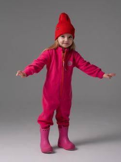 Комбинезон флис-антипиллинг (Фуксия)