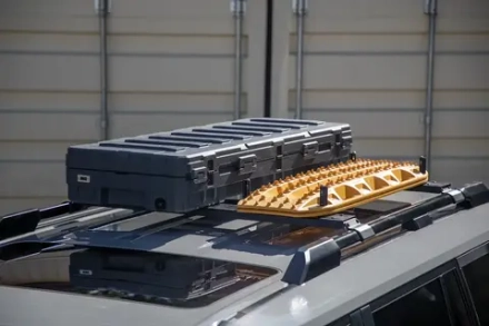 Силовые поперечные рейлинги дляToyota Land Cruiser Prado 250 LC250 2024+ Тойота крузер крузак экспедиционный обвес органайзер