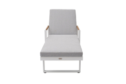 Комплект для отдыха из алюминия MAYA белый  Joygarden