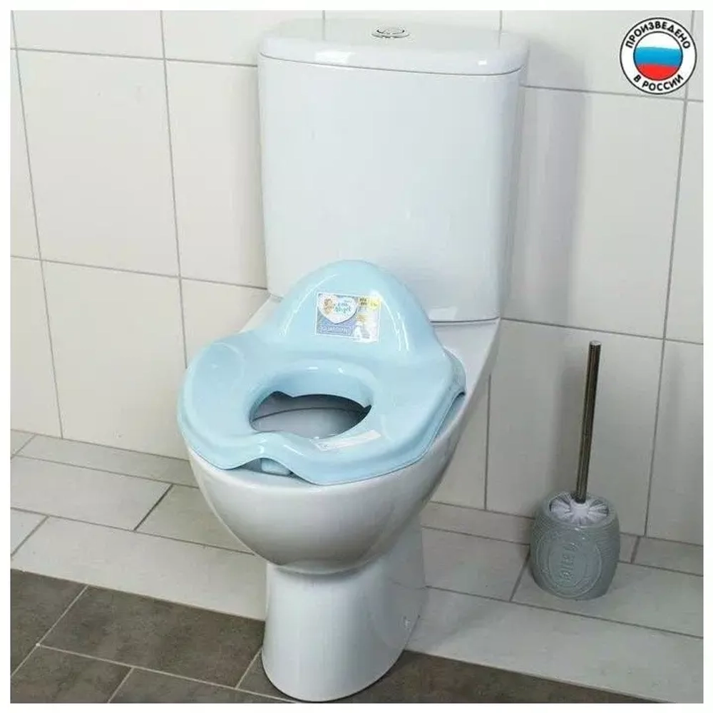 Накладка на унитаз Lalababy Protect Me голубой (6 шт) LA1690BL