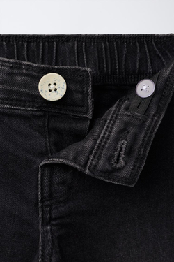 ZARA ДЖИНСЫ MARINE, ЧЕРНЫЙ