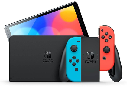 Игровая консоль Nintendo Switch OLED 64Gb, красный-синий