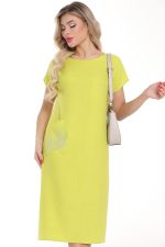 Платье Яркое лето (лайм) Diolche
