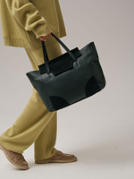 Кожаная сумка Deboro 30274 темно-зеленый