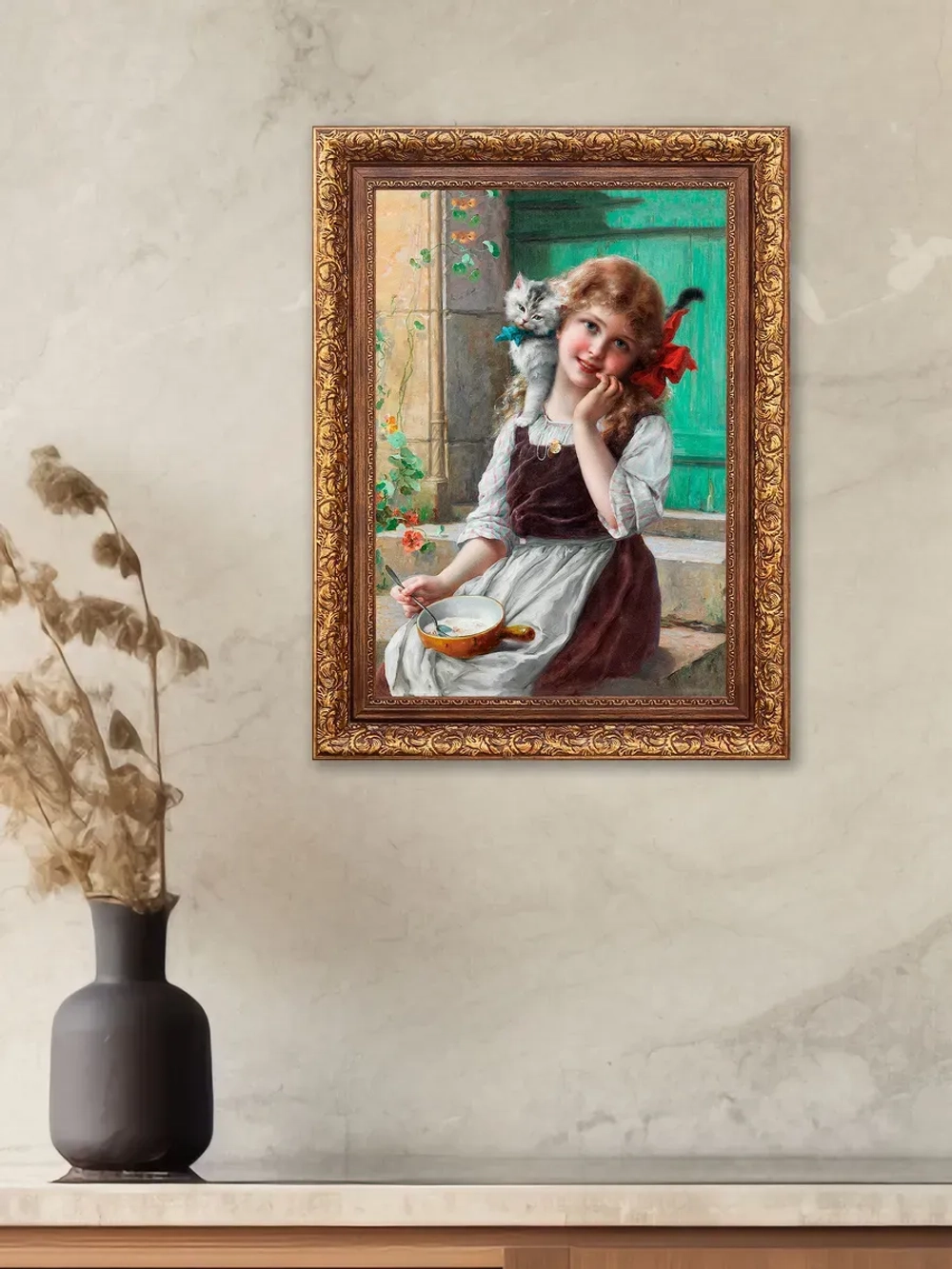 Картина на стену интерьерная на холсте "Дети"