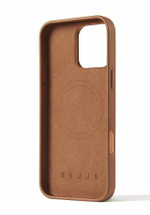 Накладка Mujjo Leather Case With MagSafe Compatible для iPhone 16 Pro Max, Brown (MUJJOCL055TN)
