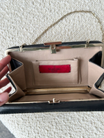 Кожаный клатч Valentino оригинал