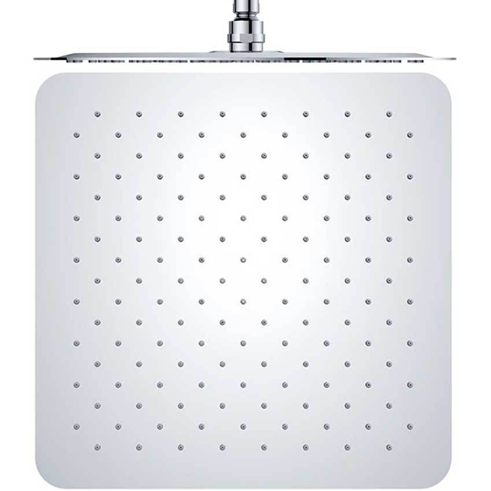 Лейка тропического душа квадратная нерж. сталь RK400