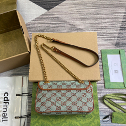 Gucci GG Marmont Mini Shoulder Bag 22 cm