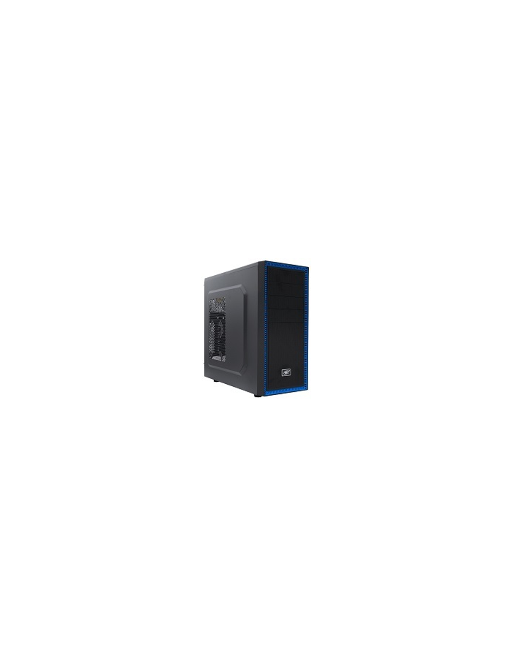 Корпус Deepcool TESSERACT BF (one black fan) без БП, черный, ATX