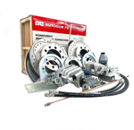 Дисковые тормоза с перфорированными дисками УАЗ 3163 Патриот с 2013 г. (с электронной РК) задний мост