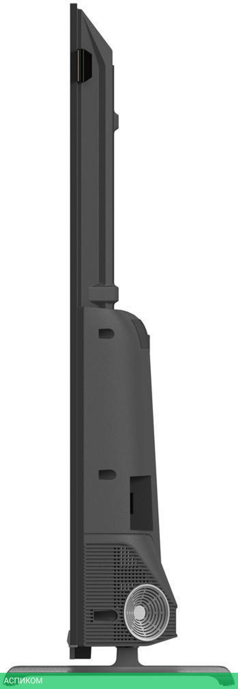 Телевизор Digma Pro 65L черный/серебристый