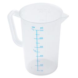 Кувшин мерный 0,5 л полипропилен d 9,1 см h13,6 см SUNNEX