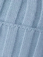 Шапка зимняя детская с помпоном и снуд