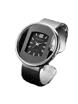 Часы-браслет кварцевые CANSNOW, белый/серебристый W8010-04