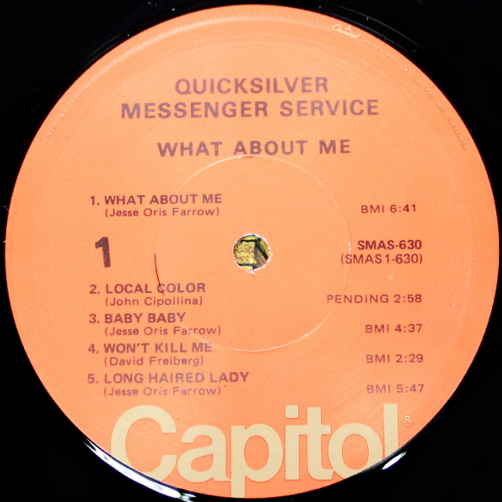 Quicksilver Messenger Service / What About Me (LP)